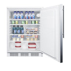 24" Wide All-Refrigerator (Model FF7LWSSHV)