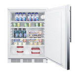24" Wide All-Refrigerator (Model FF7LWSSHV)