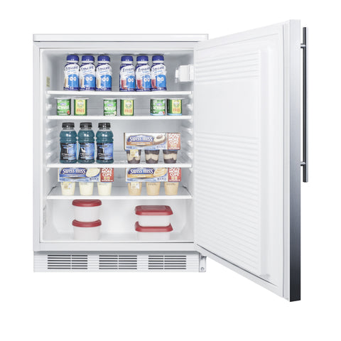 24" Wide All-Refrigerator (Model FF7LWSSHV)