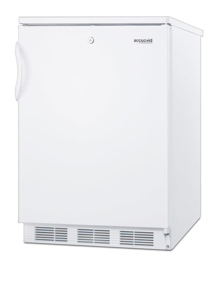 Accucold Commercially listed freestanding all-refrigerator for general purpose use, Left Hinge, ADA – FF7LWADALHD
