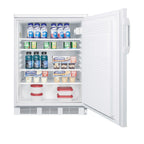 Accucold Commercially listed freestanding all-refrigerator for general purpose use, Left Hinge, ADA – FF7LWADALHD