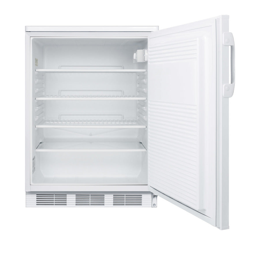 Accucold Commercially listed freestanding all-refrigerator for general purpose use, Left Hinge, ADA – FF7LWADALHD