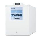 Accucold Compact commercially approved Nutrition Center series all-refrigerator, Left Hinge – FFAR25L7NZLHD - Angle