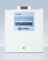 Accucold Compact commercially approved Nutrition Center series all-refrigerator, Left Hinge – FFAR25L7NZLHD