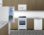 Accucold Bottom mount refrigerator-freezer (Model FFBF121W)
