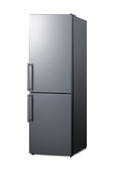 Energy Star Certified 24" X 24" Bottom Mount Refrigerator with a Stainless Steel Look