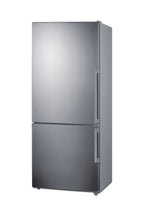 Frost-free ENERGY STAR certified bottom freezer refrigerator in stainless steel (Model FFBF283SSLHD)