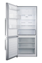 Frost-free ENERGY STAR certified bottom freezer refrigerator in stainless steel (Model FFBF283SSLHD)