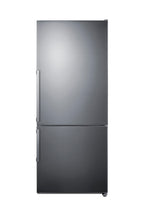 Accucold Frost-free ENERGY STAR certified bottom freezer refrigerator in stainless steel (Model FFBF283SS)