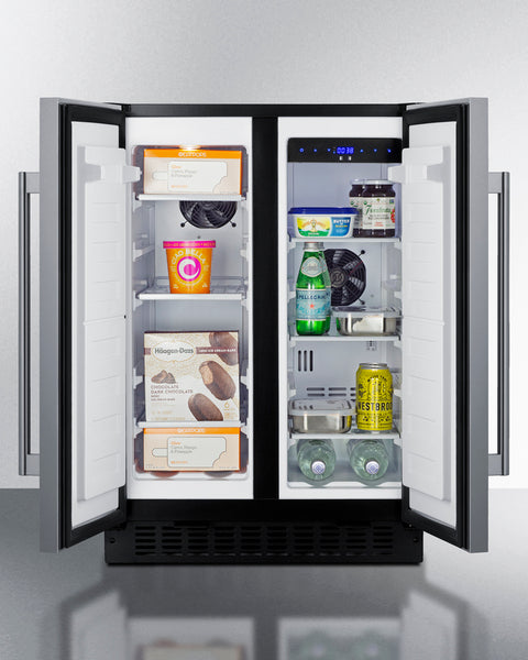 Accucold 24" Wide Fully Integrated Panel-ready Bottom Freezer Refrigerator (Model FFBF11NTLHD)