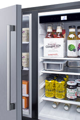 30" Wide Built-In Refrigerator-Freezer (Model FFRF3070BSS) - Detail