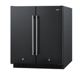 30" Wide Built-In Refrigerator-Freezer (Model FFRF3070B) - Angle
