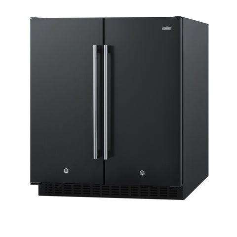30" Wide Built-In Refrigerator-Freezer (Model FFRF3070B) - Angle