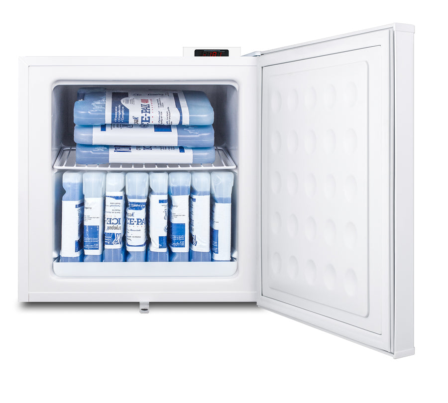 Accucold Compact all-freezer for general purpose use, manual defrost with lock, Left Hinge – FS24LGPLHD