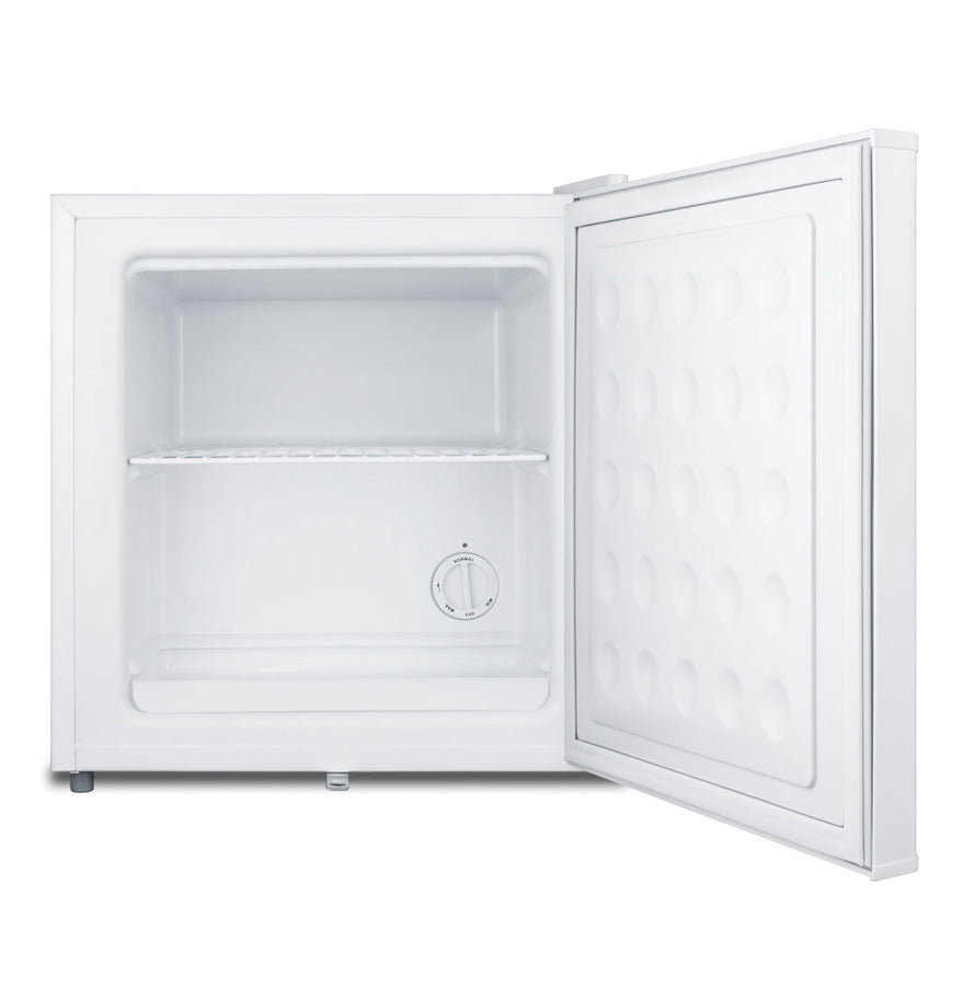 Accucold Compact all-freezer for general purpose use, manual defrost with lock, Left Hinge – FS24LLHD - Open