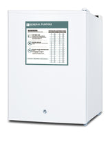 Accucold Compact manual defrost all-freezer for general purpose use, Left Hinge – FS30LGPLHD