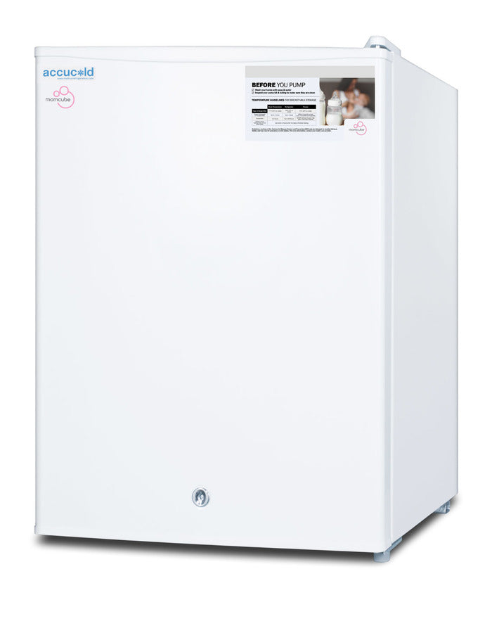 Countertop MOMCUBE Breast Milk Freezer (Model FS30LMC) - Angle