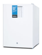 Accucold Compact manual defrost all-freezer with lock and probe hole, Left Hinge – FS30LPROLHD