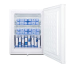 Accucold Compact manual defrost all-freezer with lock and probe hole, Left Hinge – FS30LPROLHD