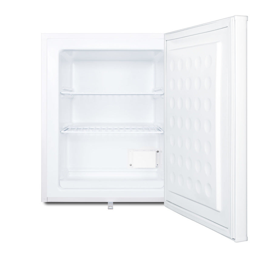 Accucold Compact manual defrost all-freezer with lock and probe hole, Left Hinge – FS30LPROLHD