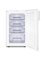 20" Wide All-Freezer (Model FS407LW) - Open