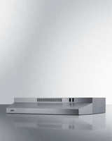 30 inch wide convertible range hood For ADA installation