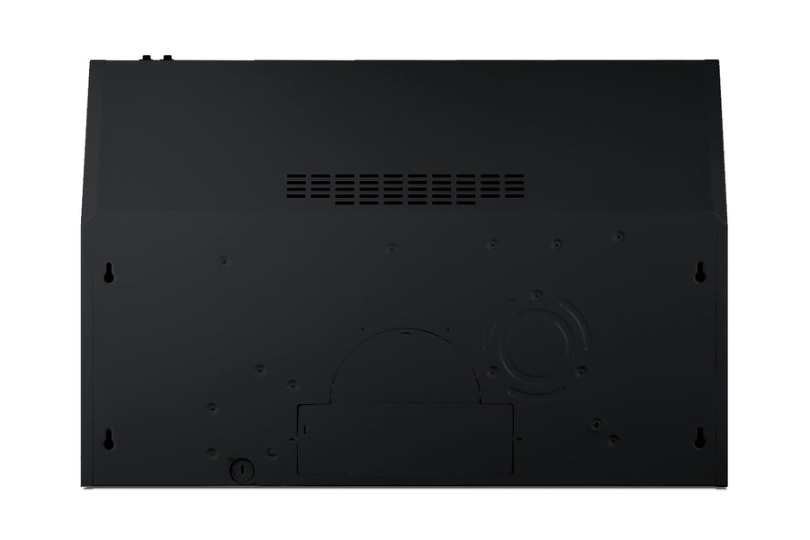 30 Inch Wide Convertible Range Hood for Ducted or Ductless Use (Model HC30BB) - Top