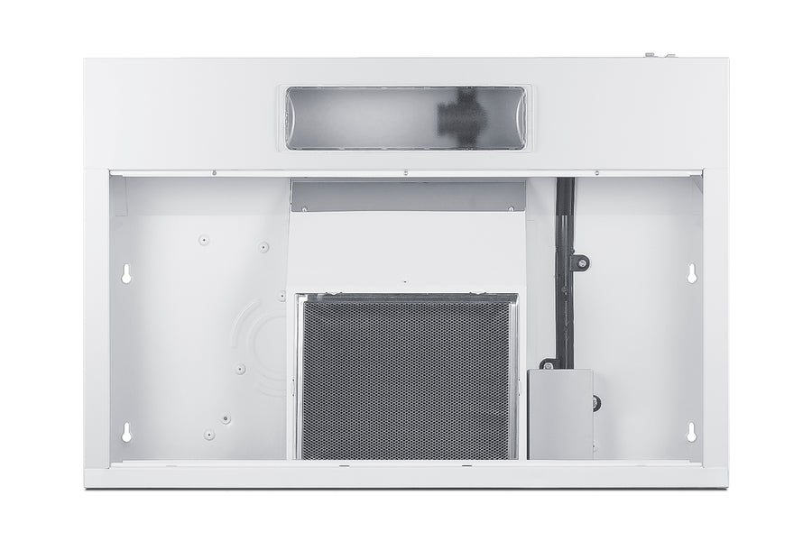 Accucold 30 inch wide ADA compliant convertible range hood for ducted or ductless use, ADA (Model HC30WWADA)