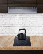 18" Wide Retractable Range Hood for Recirculating Operation (Model HRTX18SS)