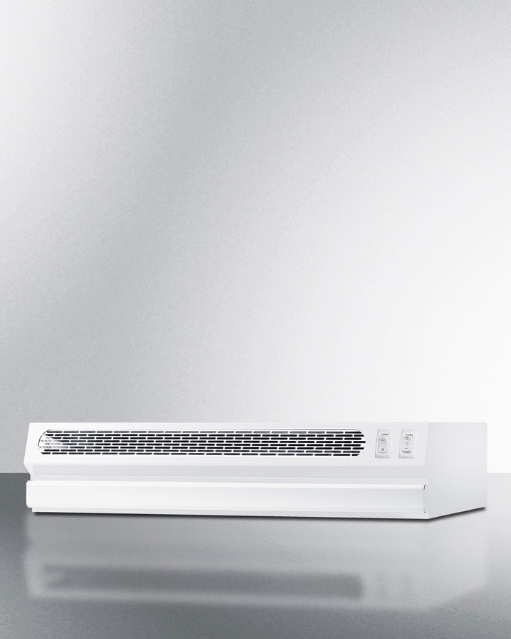 18" Wide Retractable Range Hood for Recirculating Operation (Model HRTX18W)