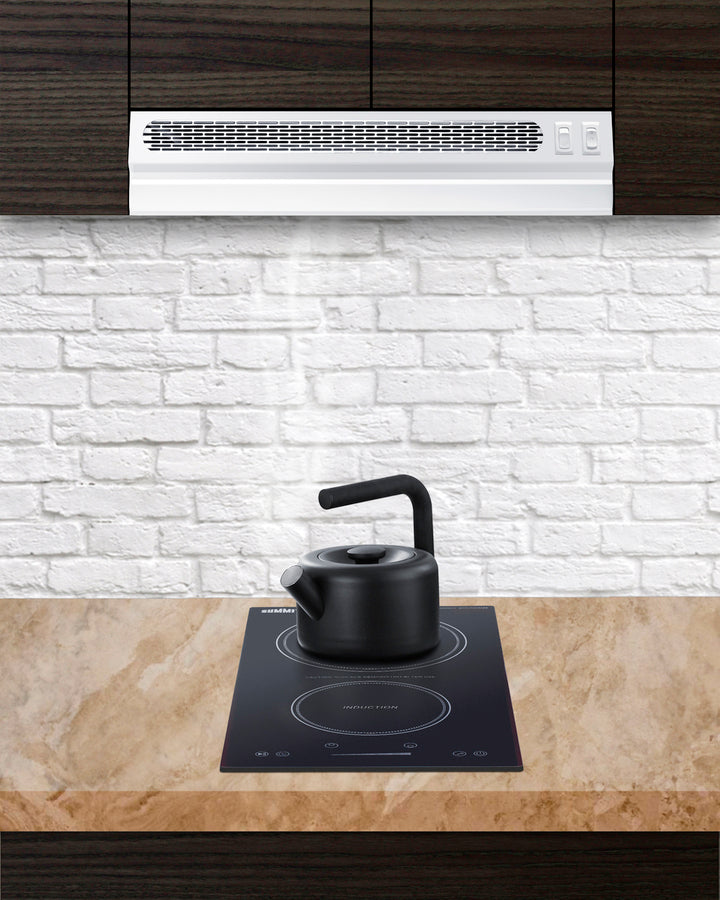 18" Wide Retractable Range Hood for Recirculating Operation (Model HRTX18W)
