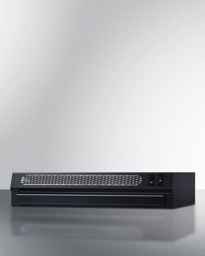 20" Wide Retractable Range Hood for Recirculating Operation (Model HRTX20B)