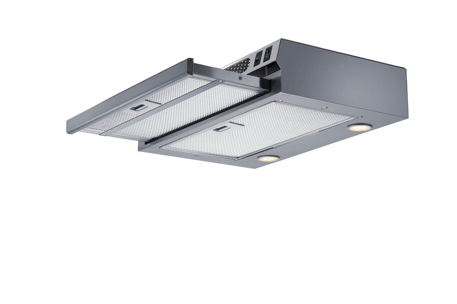 20" Wide Retractable Range Hood for Recirculating Operation (Model HRTX20SS)