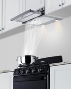 Accucold 20" Wide Retractable Range Hood for Recirculating Operation (Model HRTX20SSPTC)