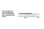 20" Wide Retractable Range Hood for Recirculating Operation (Model HRTX20W)