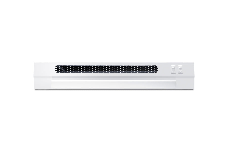 Accucold 24" wide ADA compliant retractable range hood for recirculating operation, ADA (Model HRTX24WADA)