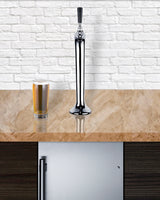 Tapping equipment with single tower in curved design - Set