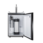 Accucold Tapping equipment with nitrogen tank to serve cold brew "flat" iced coffee from most beer dispensers