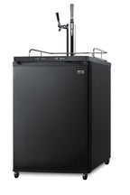 Accucold Dual tap system with nitrogen tank to serve both nitro-infused coffee and flat iced coffee from most beer dispensers