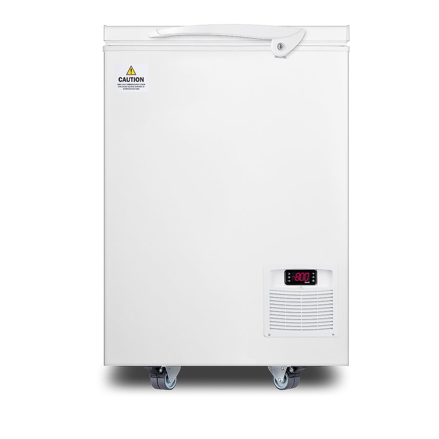 -85º C capable laboratory chest freezer with set of 6box racks included Secondary image