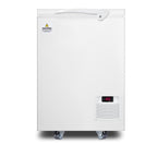 Accucold -85º C capable laboratory chest freezer with set of 6box racks included