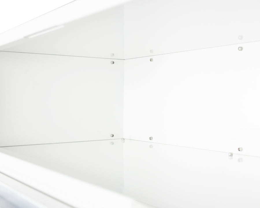 Locking compartment with two windows for use inside 24" wide ARG or ARS models, SCR610BL, SCR1156, FFAR12W, FFAR121SS, o