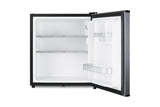 Compact minibar with stainless steel door and front lock