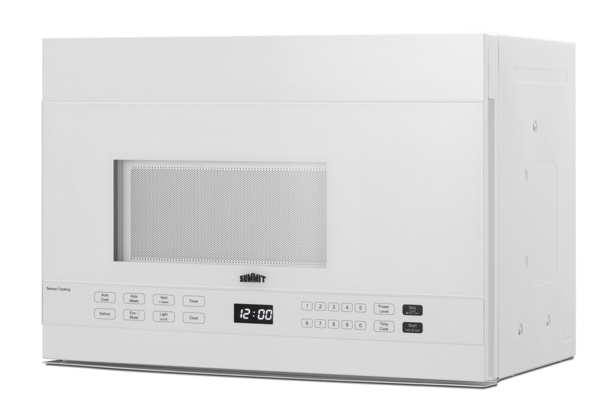 Accucold 24" Wide Over-the-range Microwave with Hood in White