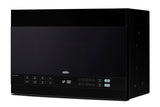 24" Wide Over-the-range Microwave with Hood in Black