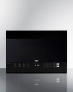 24" Wide Over-the-range Microwave with Hood in Black