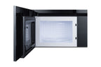 Accucold 24" Wide Over-the-range Microwave with Hood in Black and Stainless Steel (Model MHOTR24SS)
