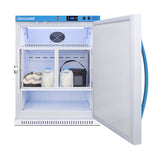 MomCube ADA height breast milk refrigerator, ADA (Model MLRS62BIADAMCLK)