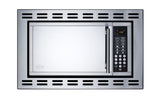 Accucold 24" Wide Built-in Microwave Oven for Enclosed Installation