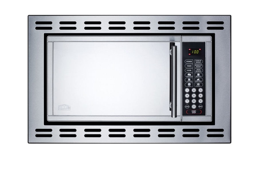 Accucold 24" Wide Built-in Microwave Oven for Enclosed Installation